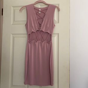 Blush Criss Cross Dress